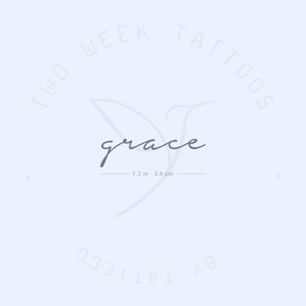 Grace Semi-Permanent Tattoo - Set of 2