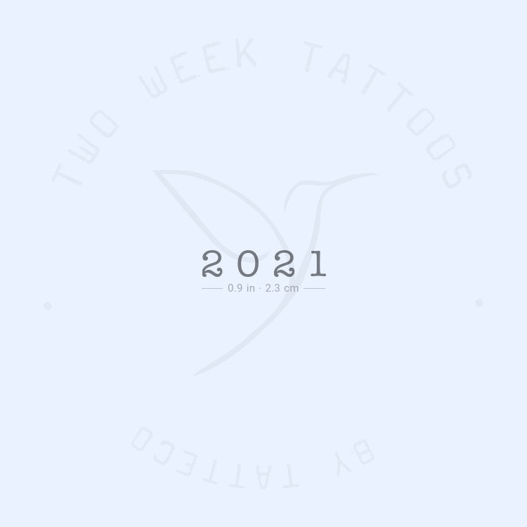 Tatuaje semipermanente 2021 - Juego de 2