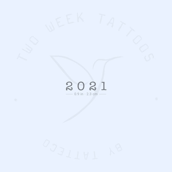 2021 Semi-Permanent Tattoo - Set of 2