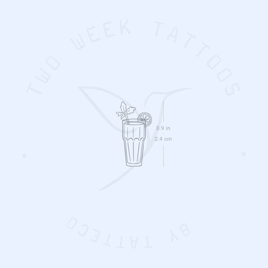 Bloody Mary Semi-Permanent Tattoo - Set of 2
