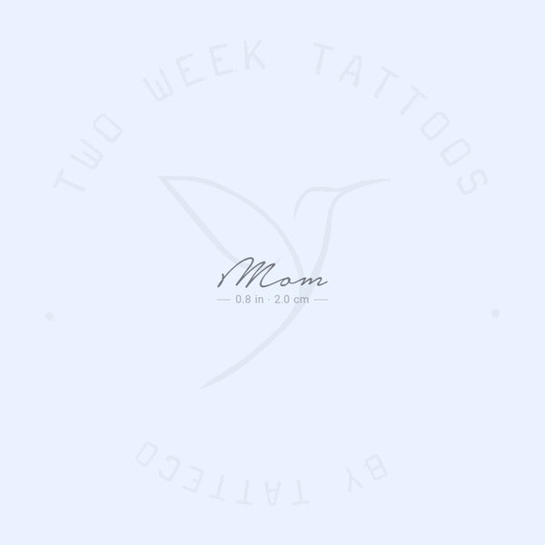 Mom Semi-Permanent Tattoo - Set of 2