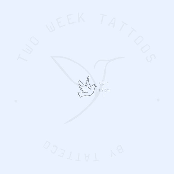 Dove Of Peace Semi-Permanent Tattoo - Set of 2