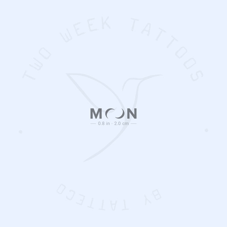 MOON Semi-Permanent Tattoo - Set of 2