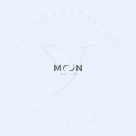 MOON Semi-Permanent Tattoo - Set of 2