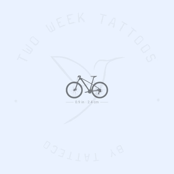 Mountain Bike Semi-Permanent Tattoo - Set of 2