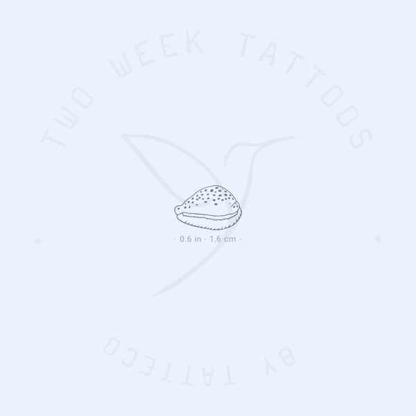 Cowrie Shell Semi-Permanent Tattoo - Set of 2