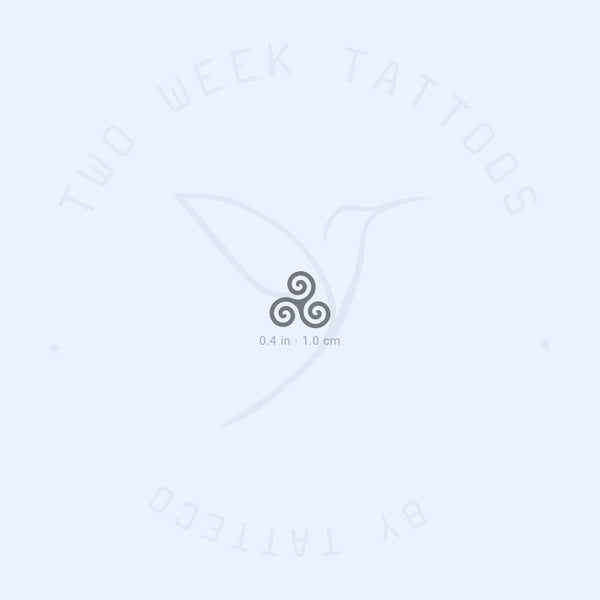 Little Triskele Semi-Permanent Tattoo - Set of 2