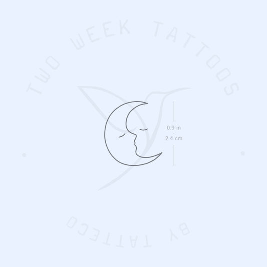 Tatuaje semipermanente Moon Kiss (juego de 2)