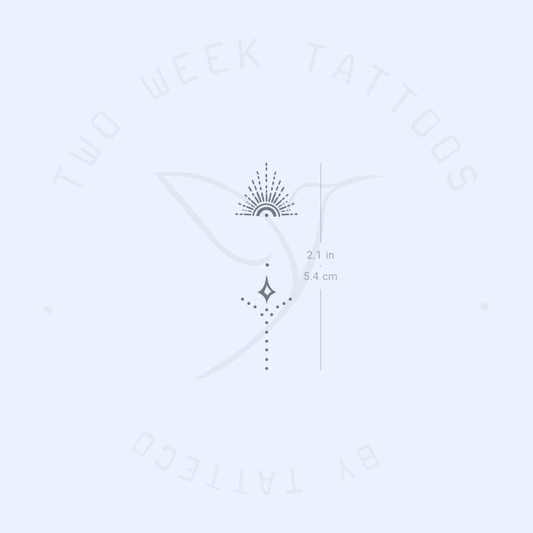 Ring Finger Semi-Permanent Tattoo - Set of 2