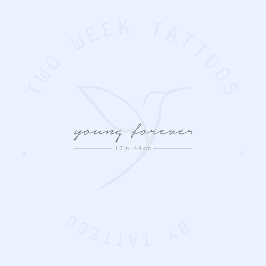 Tatuaje semipermanente Young Forever - Juego de 2