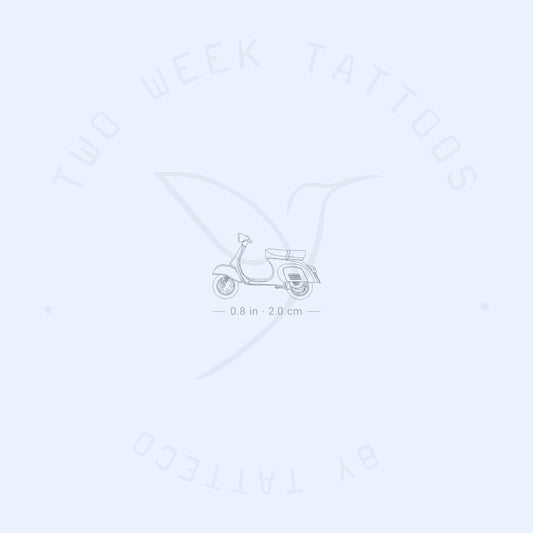 Vespa Semi-Permanent Tattoo - Set of 2
