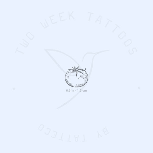 Tatuaje semipermanente de tomate - Juego de 2