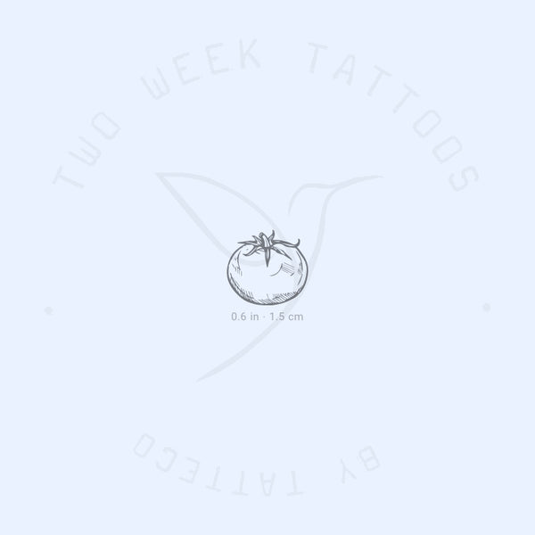 Tomato Semi-Permanent Tattoo - Set of 2
