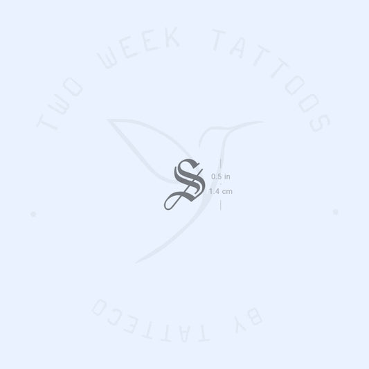 Tatuaje semipermanente gótico S - Juego de 2