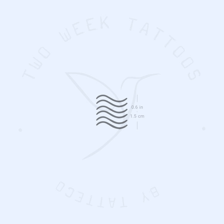 Water Semi-Permanent Tattoo - Set of 2