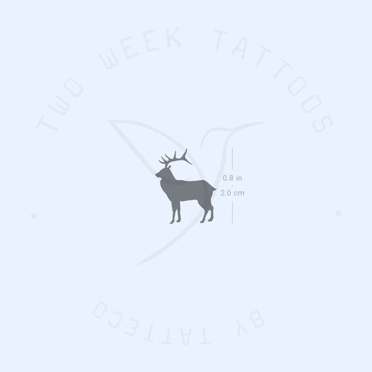 Reindeer Semi-Permanent Tattoo - Set of 2