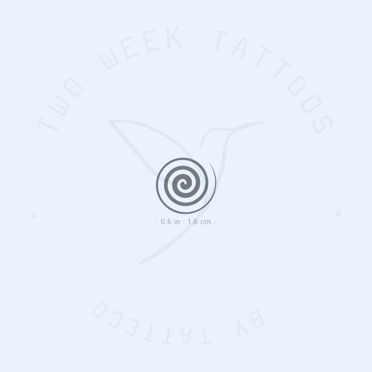 Little Spiral Semi-Permanent Tattoo - Set of 2