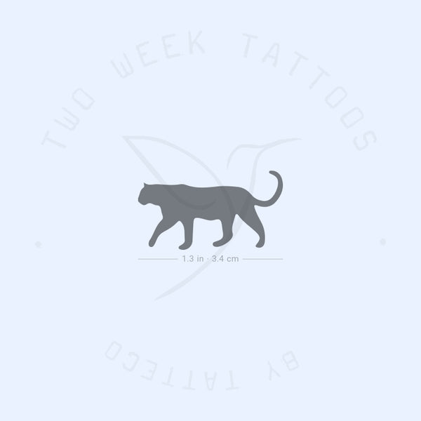 Black Panther Semi-Permanent Tattoo - Set of 2