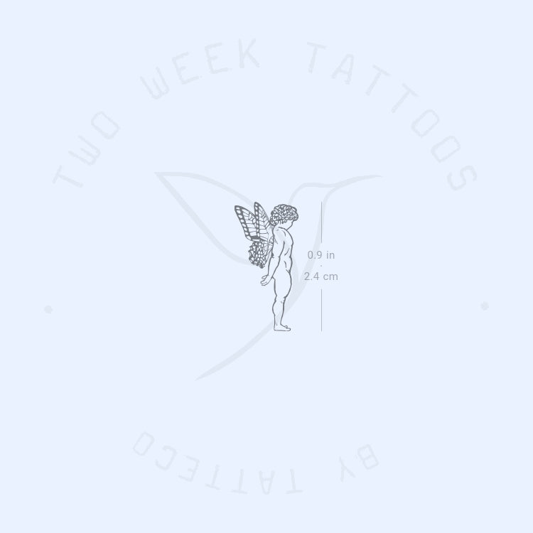 Butterfly Angel Semi-Permanent Tattoo - Set of 2