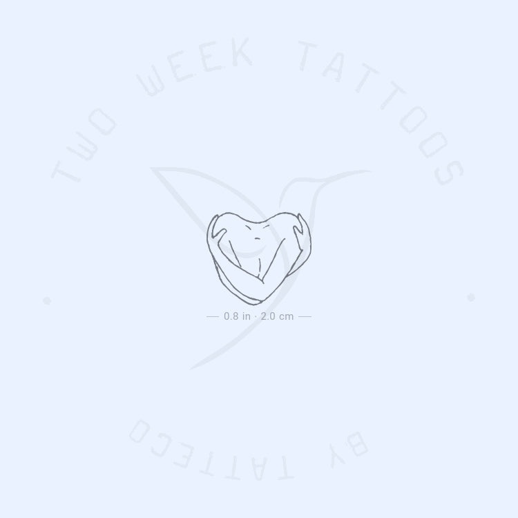 Self Hug Semi-Permanent Tattoo - Set of 2