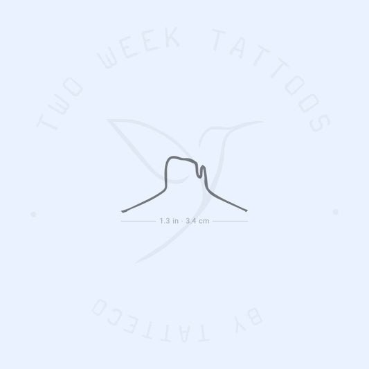 Tatuaje semipermanente de Monument Valley - Juego de 2