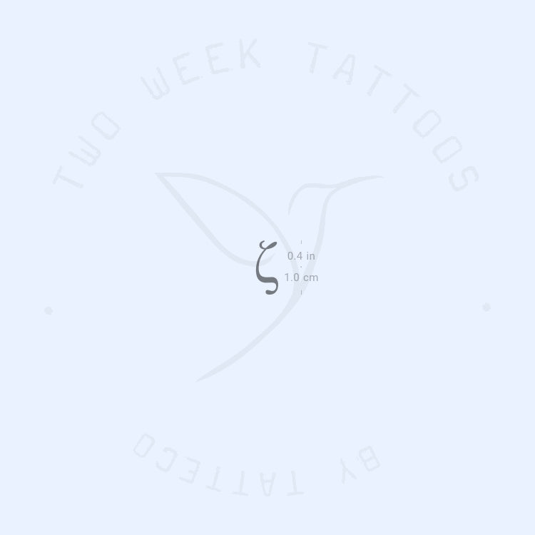 Tatuaje semipermanente Zeta ζ - Juego de 2
