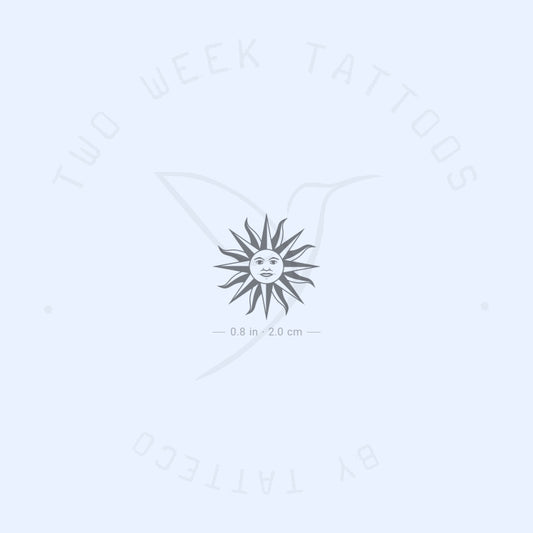 Tatuaje semipermanente Sol De Mayo Uruguay - Juego de 2
