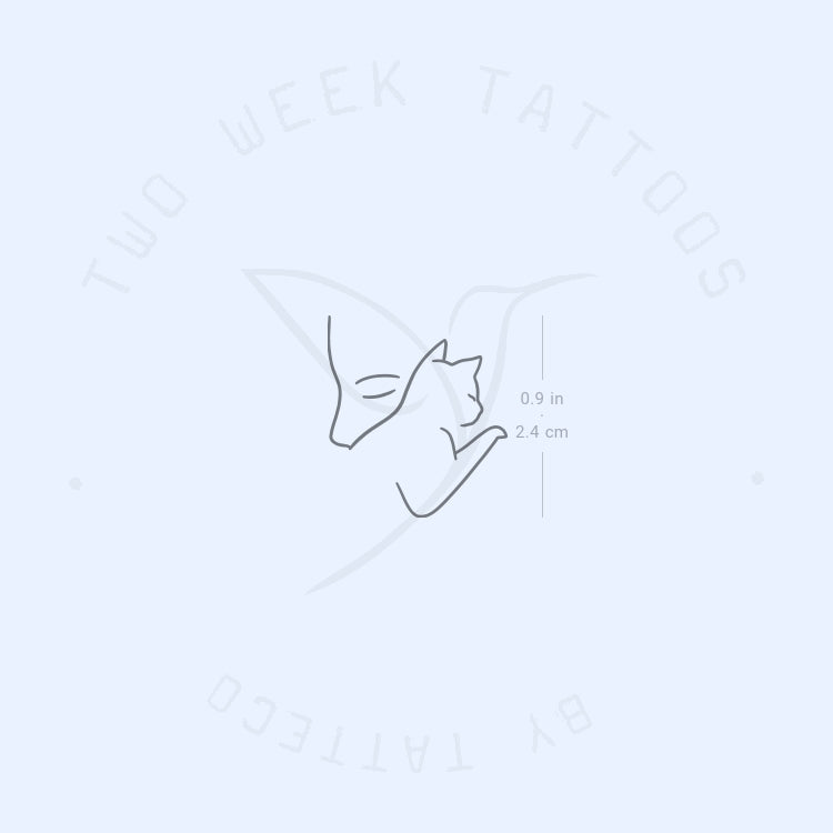 Tatuaje semipermanente "Amor verdadero" - Juego de 2