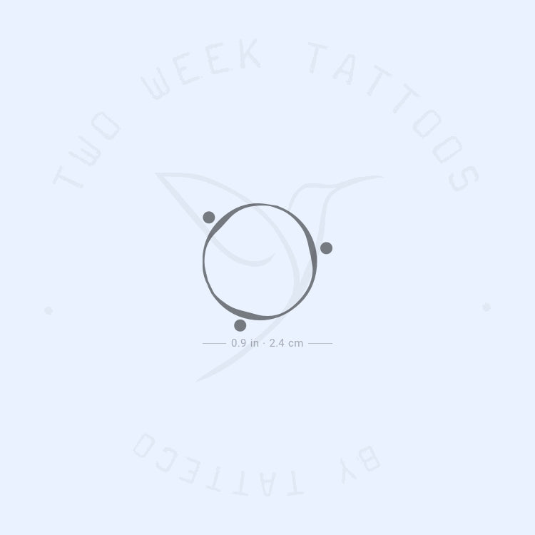 Ubuntu Semi-Permanent Tattoo - Set of 2