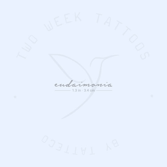 Tatuaje semipermanente Eudaimonia - Juego de 2