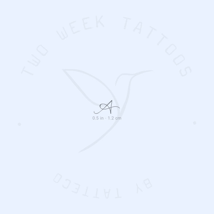 Script A Semi-Permanent Tattoo - Set of 2