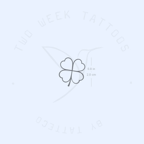 Lucky Clover Semi-Permanent Tattoo - Set of 2