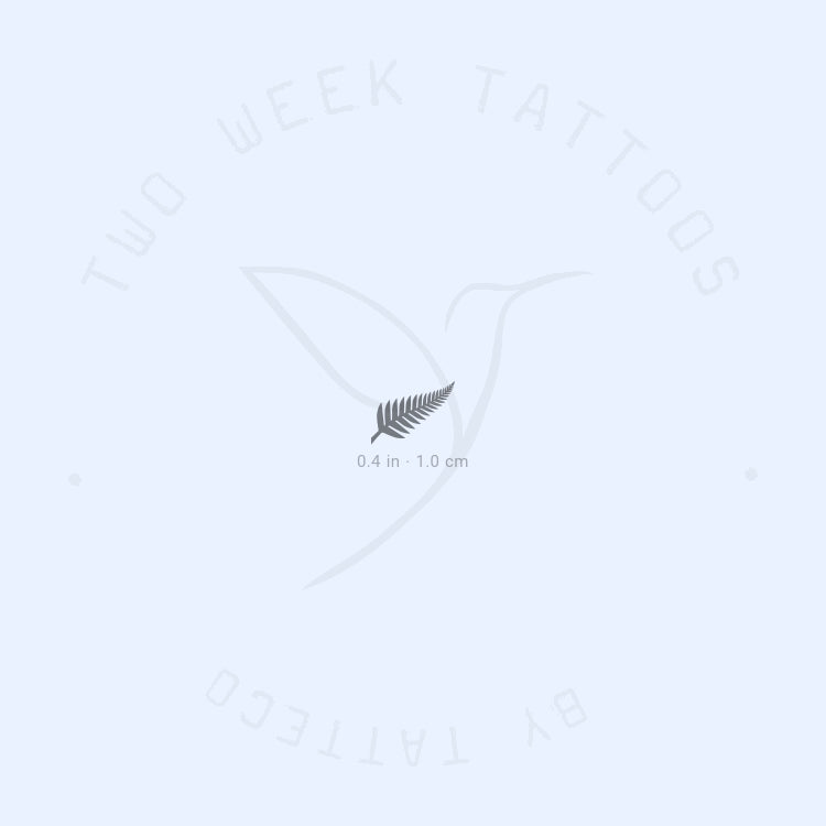 Tiny Fern Semi-Permanent Tattoo - Set of 2