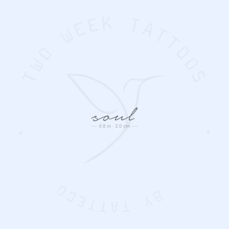 Tatuaje semipermanente Soul - Juego de 2