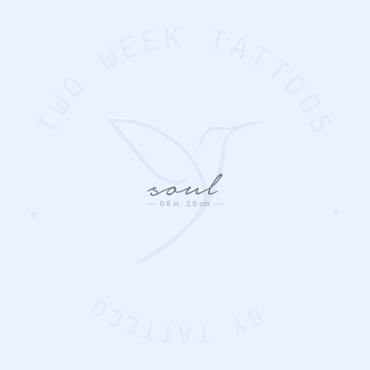 Soul Semi-Permanent Tattoo - Set of 2