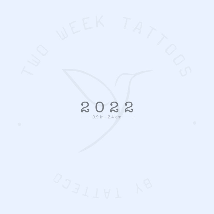 2022 Semi-Permanent Tattoo - Set of 2