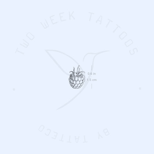 Rasperry Semi-Permanent Tattoo - Set of 2