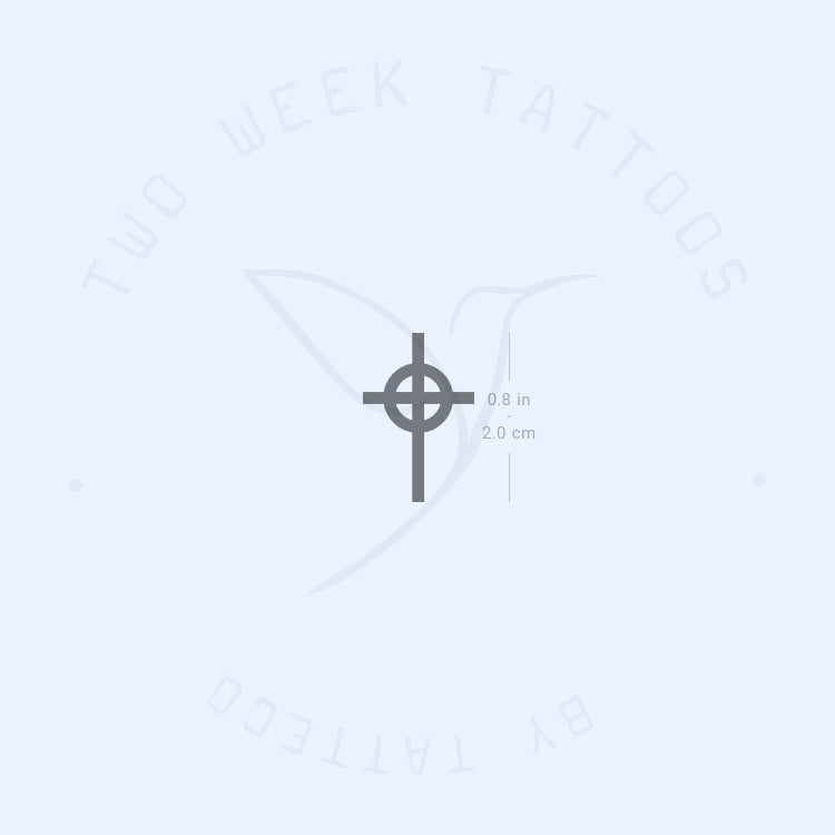 Celtic Cross Semi-Permanent Tattoo - Set of 2