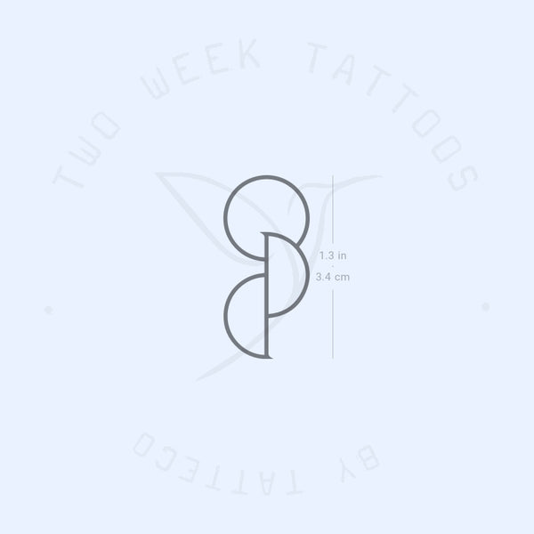 Organ Donor Semi-Permanent Tattoo - Set of 2