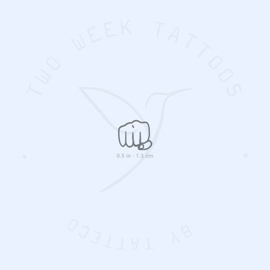 Tatuaje semipermanente para nudillos (juego de 2)