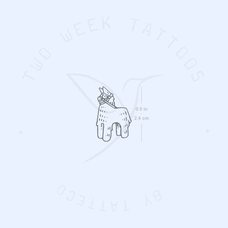 Piñata Semi-Permanent Tattoo - Set of 2