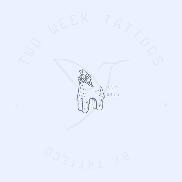 Piñata Semi-Permanent Tattoo - Set of 2