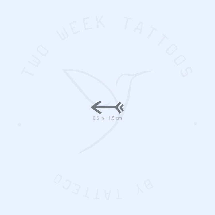 Arrow Selena Gomez Semi-Permanent Tattoo - Set of 2