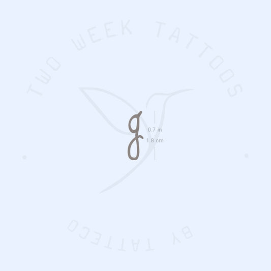 Tatuaje semipermanente de Selena Gomez G - Juego de 2