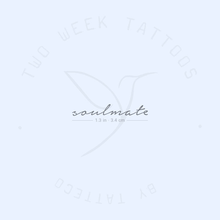 Soulmate Semi-Permanent Tattoo - Set of 2