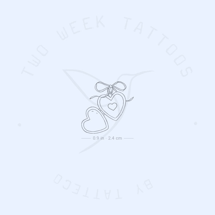 Little Pendant Semi-Permanent Tattoo - Set of 2