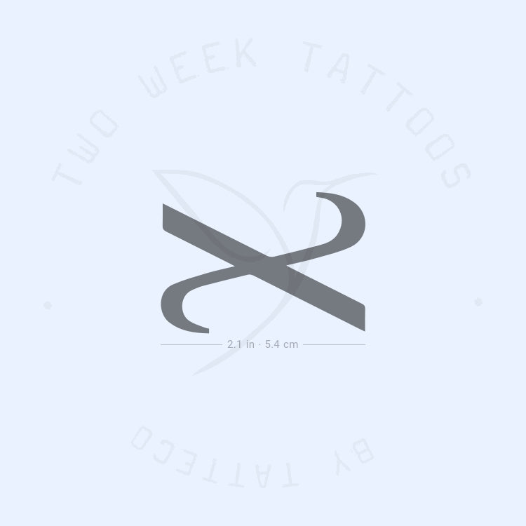 JB's Chi Semi-Permanent Tattoo - Set of 2