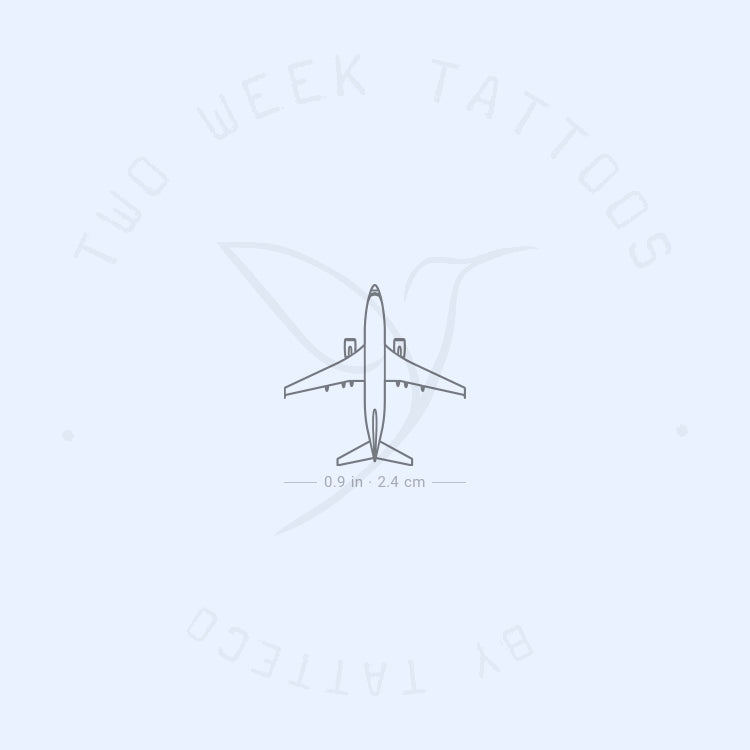 Boeing 737 Semi-Permanent Tattoo - Set of 2