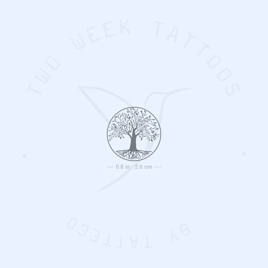 Little Tree Of Life Semi-Permanent Tattoo - Set of 2