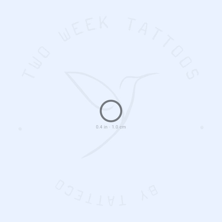 Little Circle Semi-Permanent Tattoo - Set of 2
